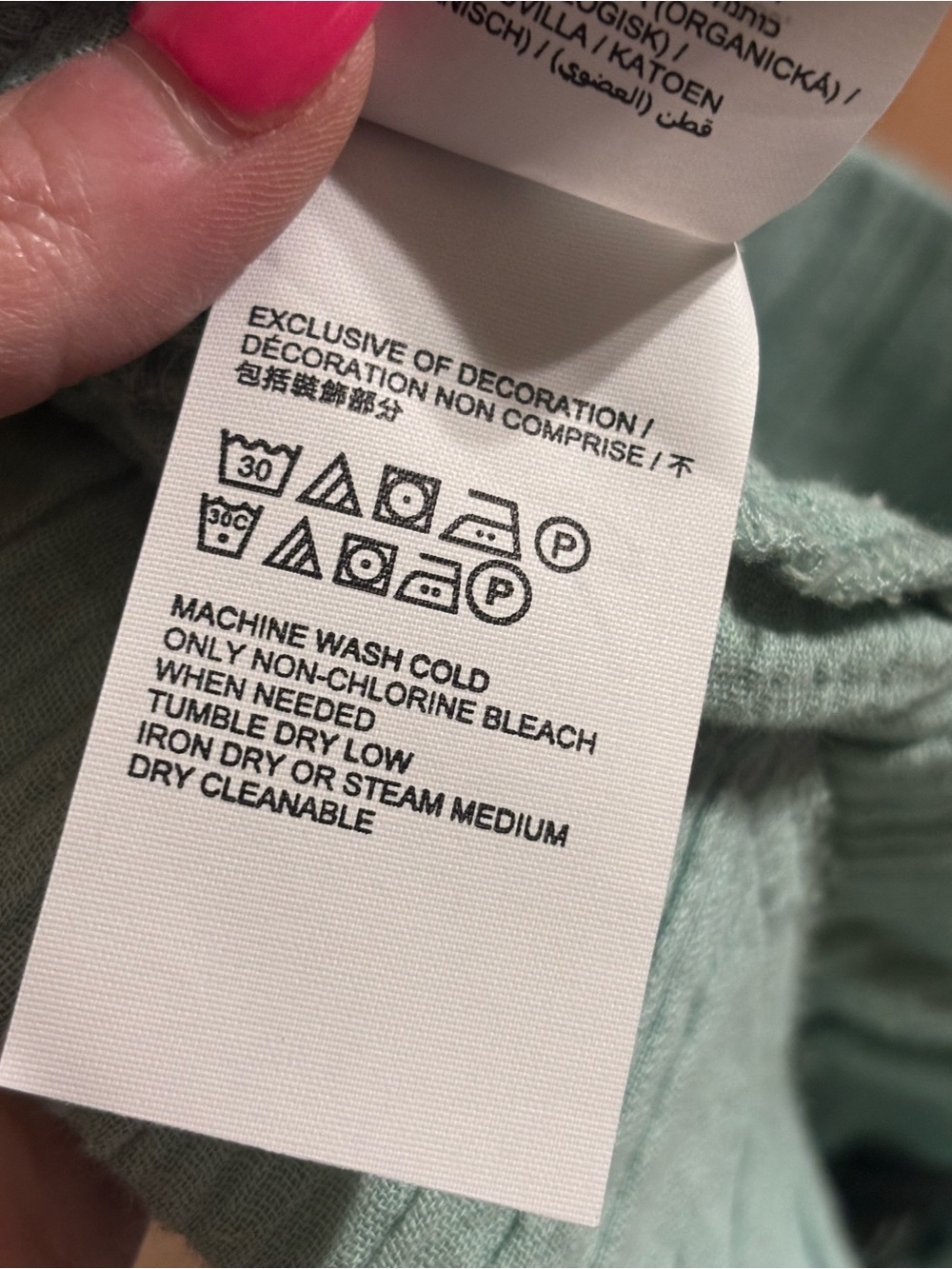 PRana organic cotton gauze cropped pants sage green frayed hem boho NWT Medium - Picture 10 of 16